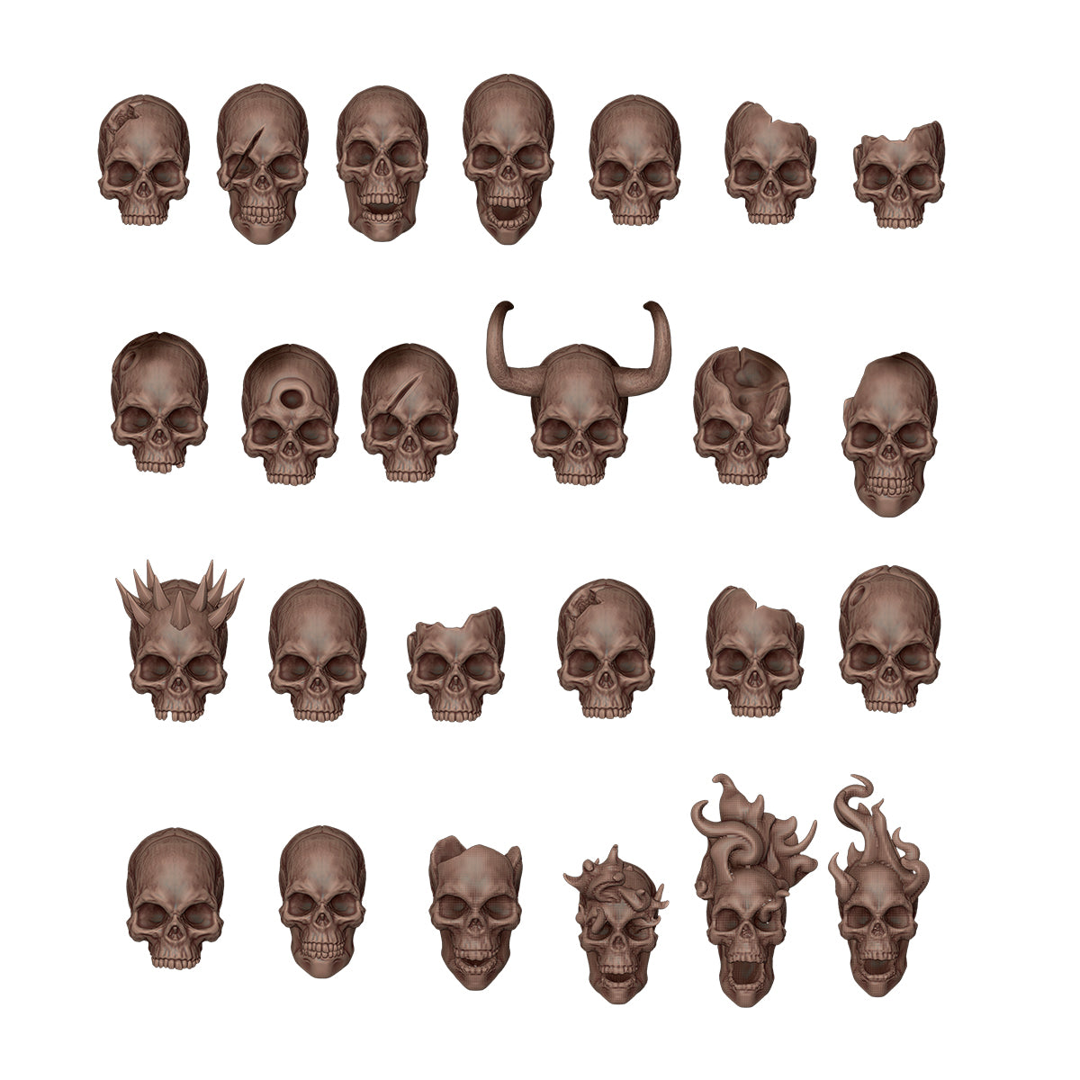 AK Interactive Basing Bits — 3D-Printed Resin Base Accessories