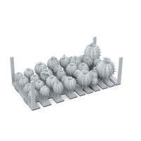 AK Interactive Basing Bits — 3D-Printed Resin Base Accessories
