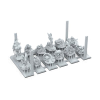 AK Interactive Basing Bits — 3D-Printed Resin Base Accessories
