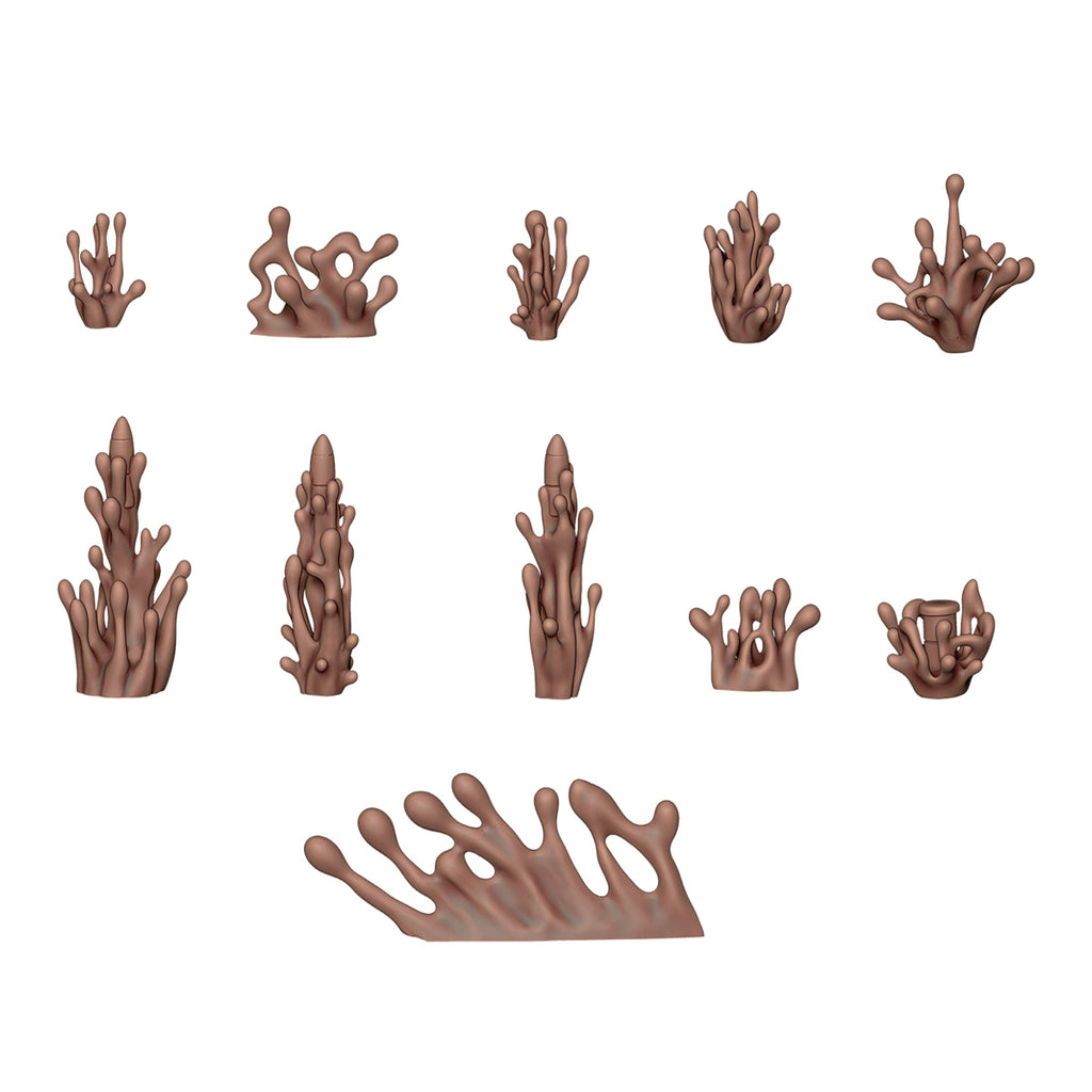AK Interactive Basing Bits — 3D-Printed Resin Base Accessories