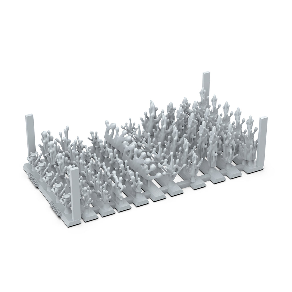 AK Interactive Basing Bits — 3D-Printed Resin Base Accessories
