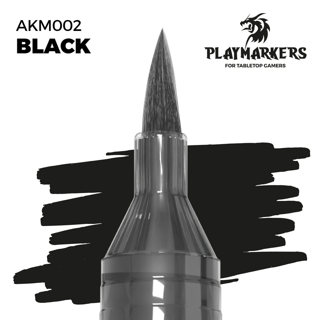 AK Interactive Playmarkers Paint Marker Singles – High-Quality Markers for Models & Miniatures