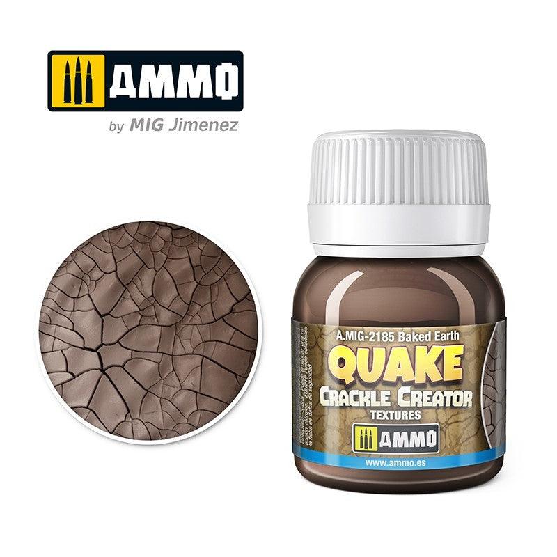 AMMO By MIG Baked Earth Quake Crackle Creator Textures 40ml MIG2185 - Hobby Heaven