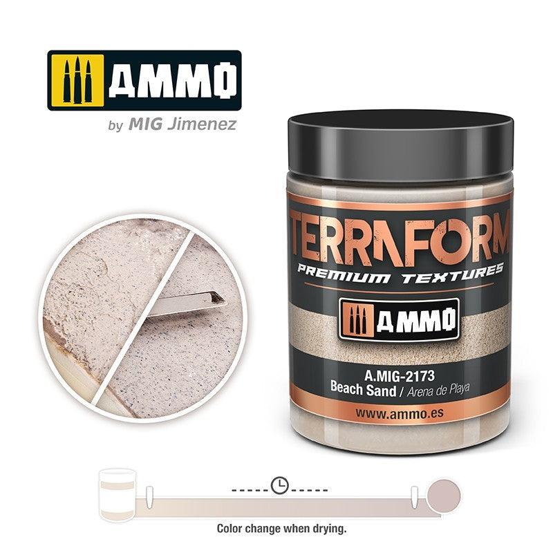 AMMO By MIG Terraform Beach Sand 100ml MIG2173 - Hobby Heaven