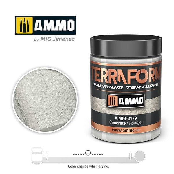 AMMO By MIG Terraform Concrete 100ml MIG2179 - Hobby Heaven