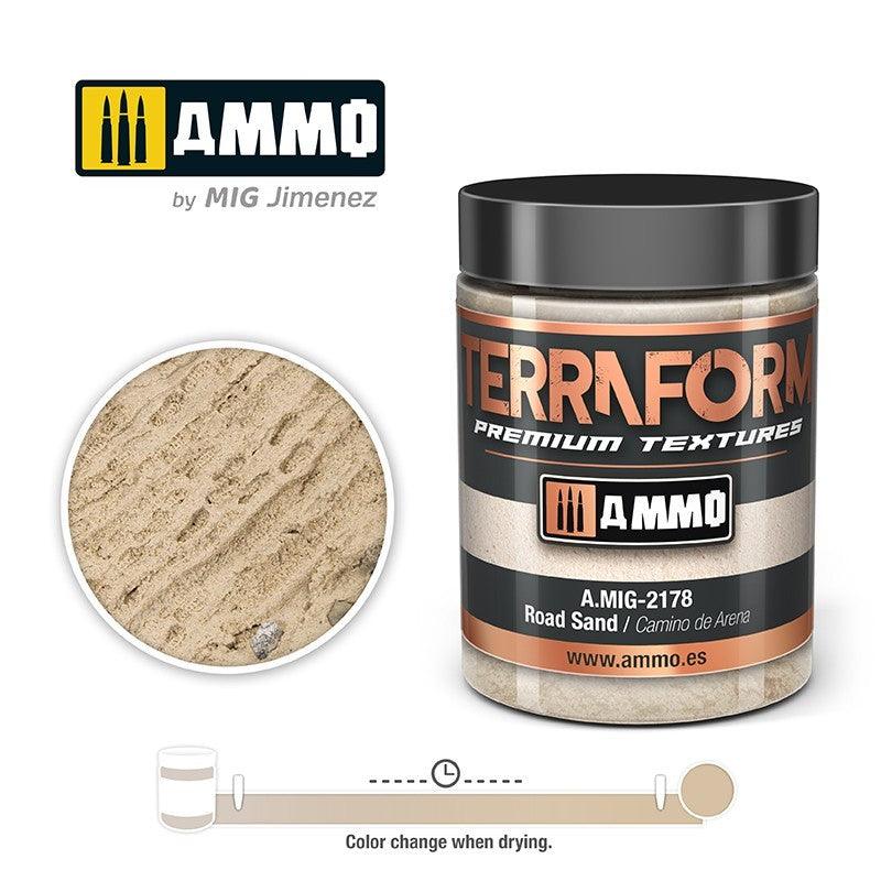 AMMO By MIG Terraform Road Sand 100ml MIG2178 - Hobby Heaven