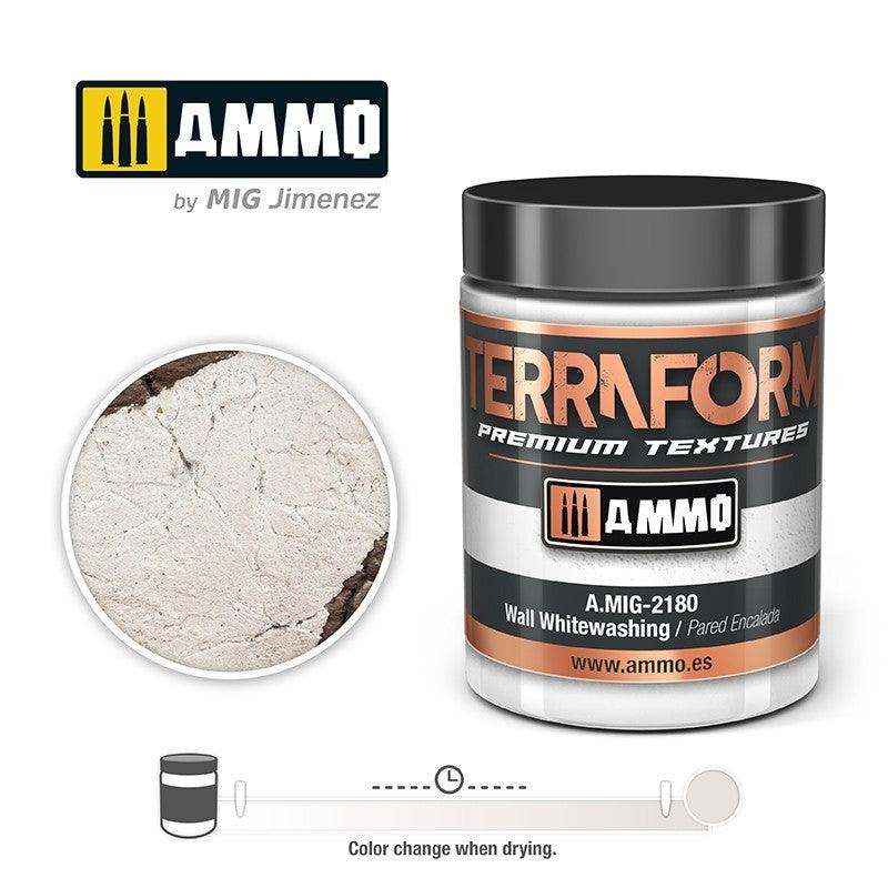 AMMO By MIG Terraform Wall Whitewashing 100ml MIG2180 - Hobby Heaven