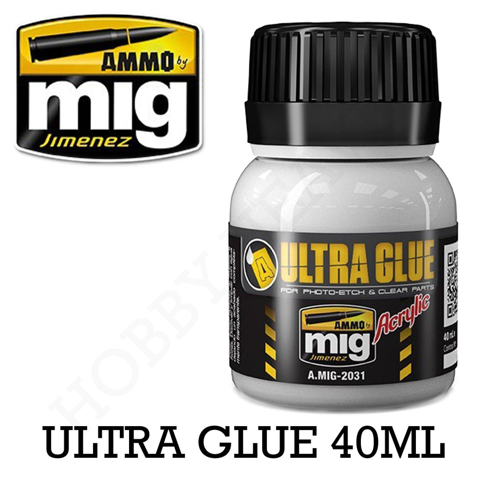 AMMO By MIG Ultra Glue Acrylic Waterbase Glue MIG2031 - Hobby Heaven