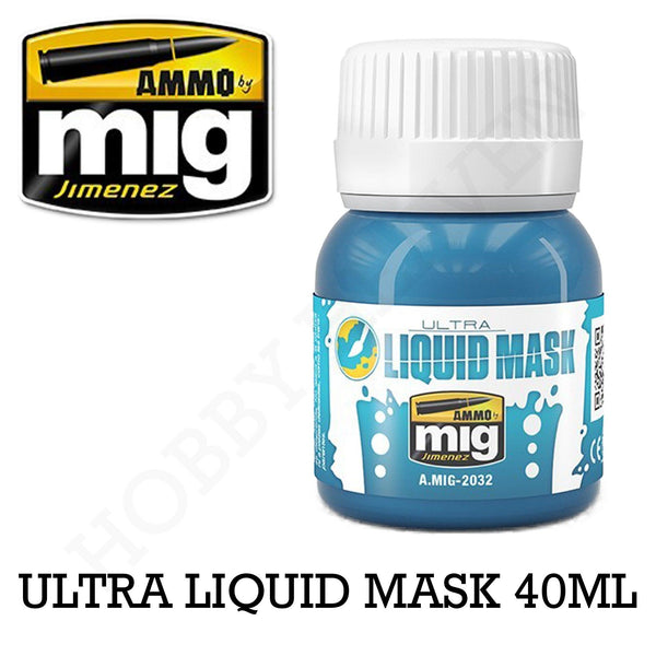 AMMO By MIG Ultra Liquid Mask (40ml) MIG2032 - Hobby Heaven