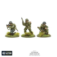 Painted and assembled US Airborne miniatures for tabletop gaming
