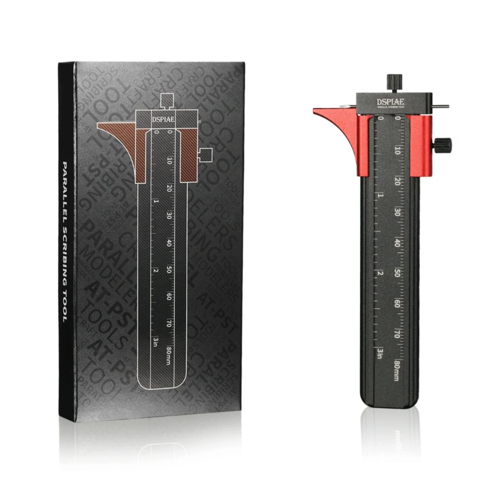 AT-PST parallel scribing tool and its retail box on a white background