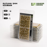 Gamers Grass Autumn 5mm - Wild Tufts packaging, featuring sand dune and mountain steppe imagery
