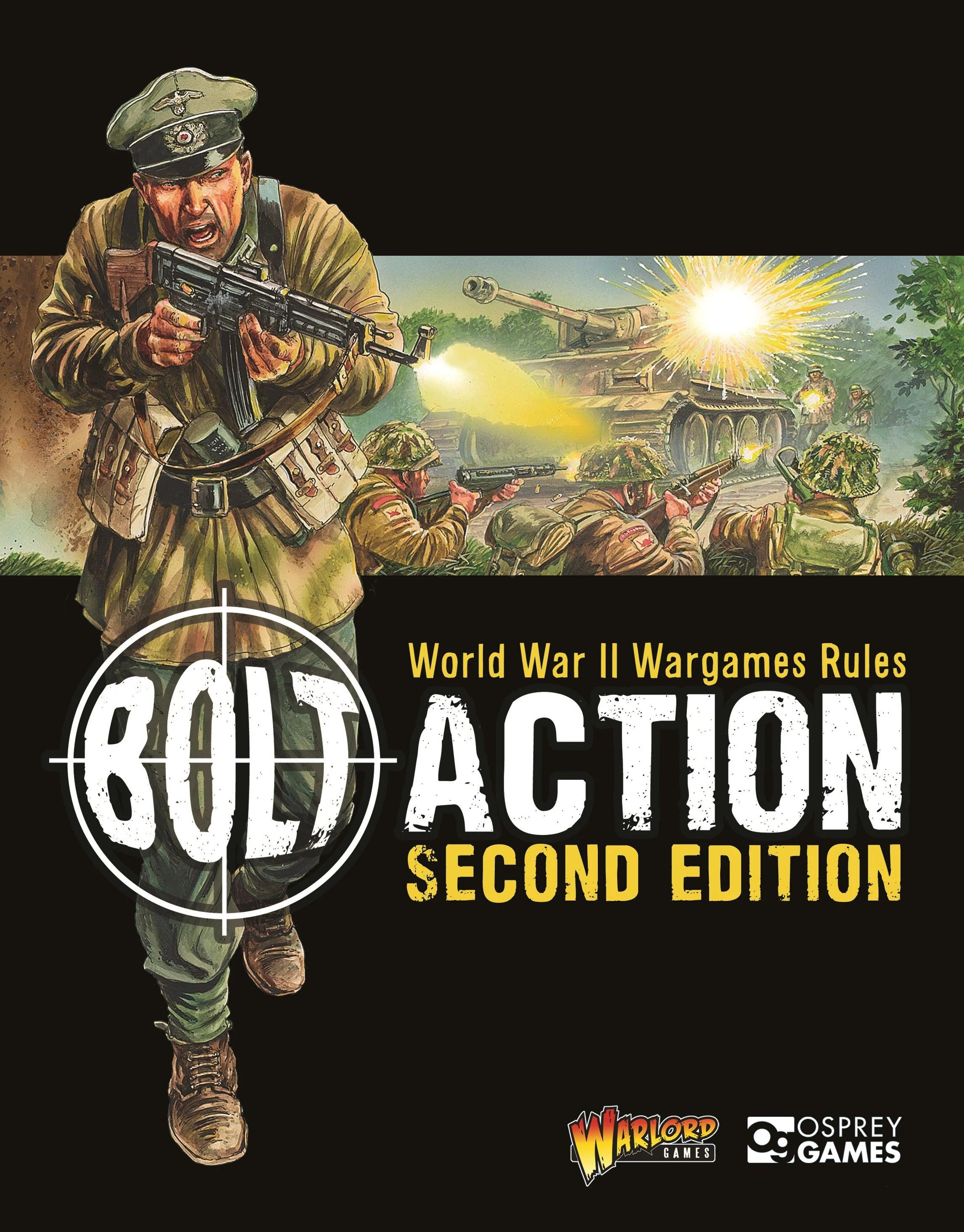 Bolt Action 2nd Ed Rulebook Warlord Games - Hobby Heaven