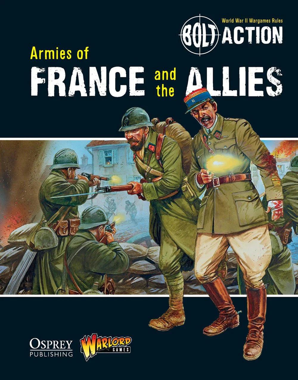 Bolt Action Armies of France and the Allies Rulebook Warlord Games - Hobby Heaven