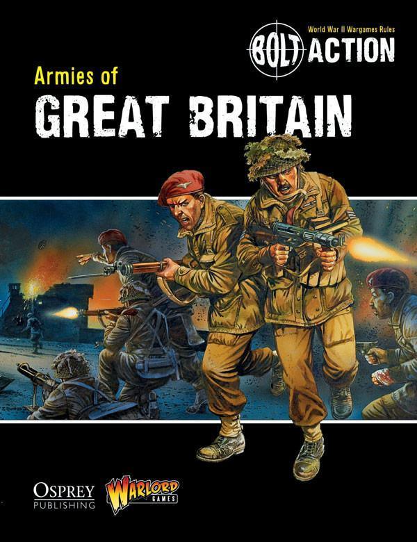 Bolt Action Armies of Great Britain Rulebook Warlord Games - Hobby Heaven
