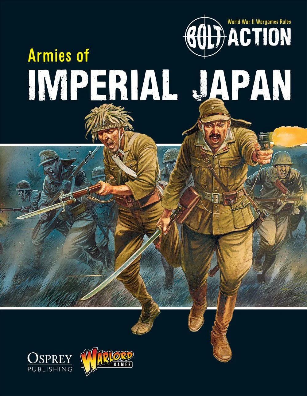 Bolt Action Armies of Imperial Japan Rulebook Warlord Games - Hobby Heaven