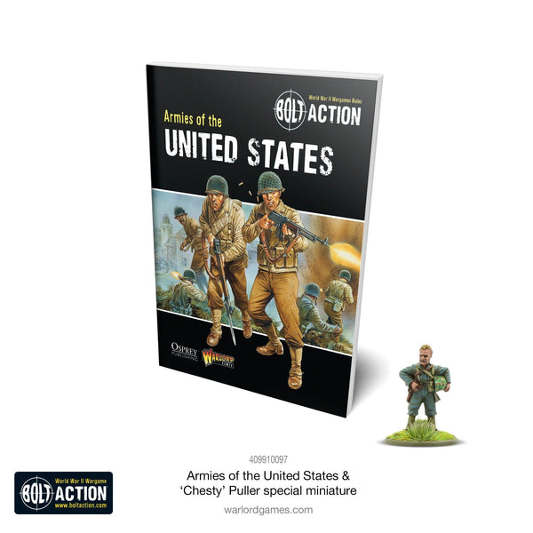 Bolt Action Armies of the United States Rulebook Warlord Games - Hobby Heaven