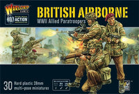 British & Polish Airborne Paratroopers plastic kit for Bolt Action WWII
