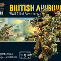 British & Polish Airborne Paratroopers plastic kit for Bolt Action WWII