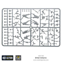 Plastic Sprues for British & Polish Airborne Paratroopers for Bolt Action
