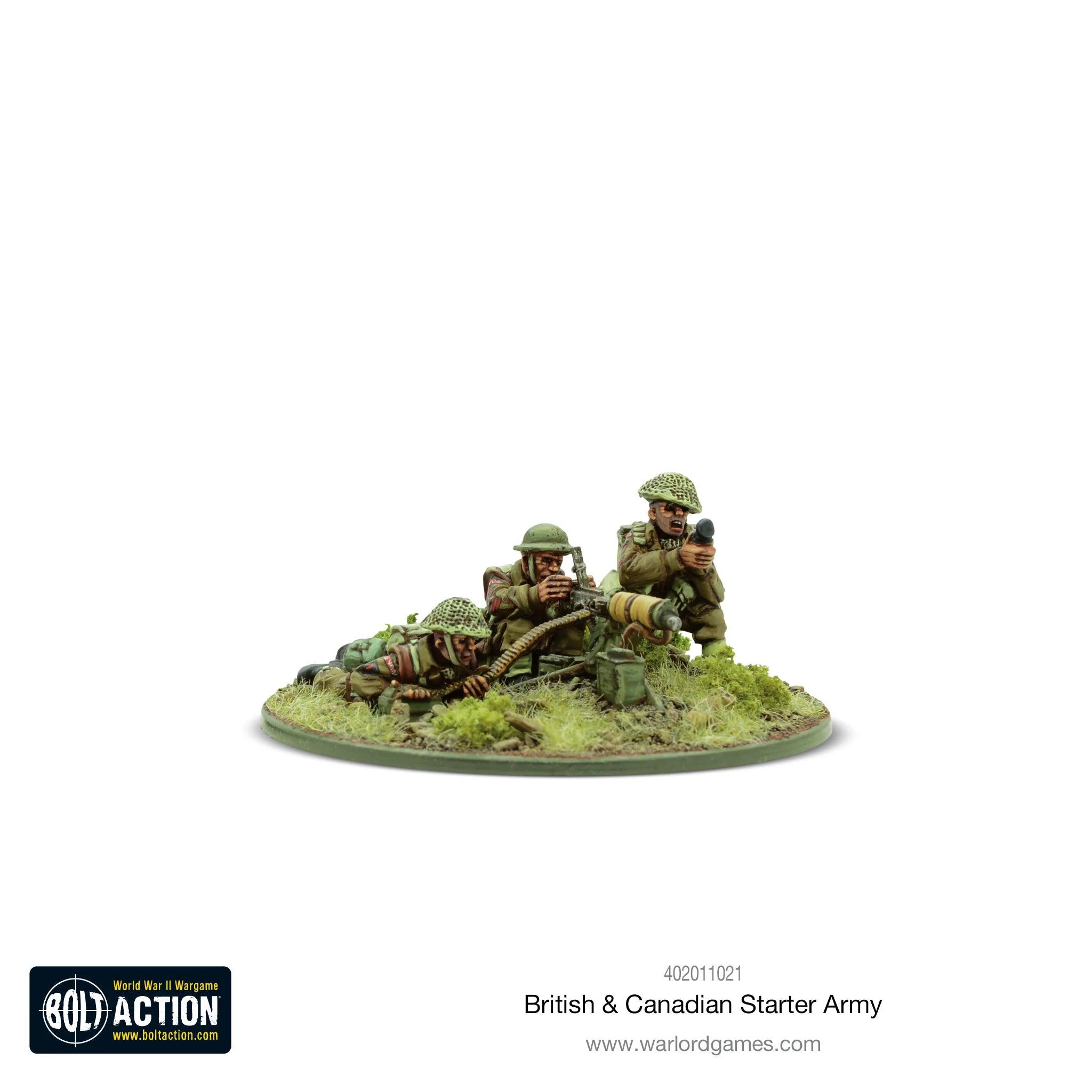 Bolt Action British & Canadian Army (1943-45) Starter Army Warlord Games - Hobby Heaven