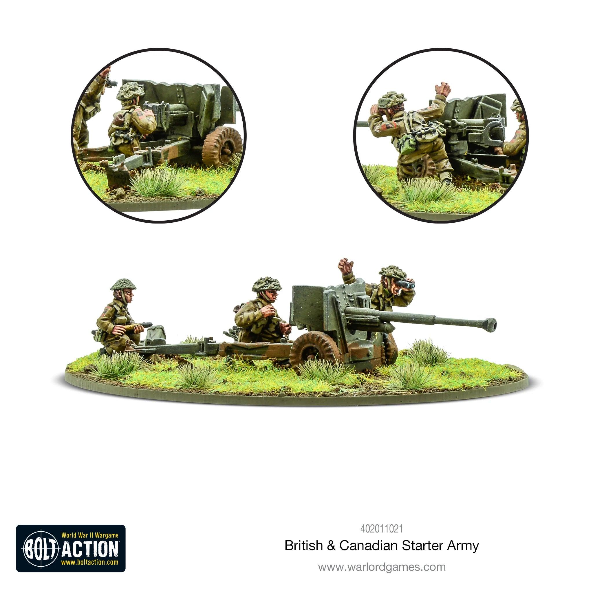 Bolt Action British & Canadian Army (1943-45) Starter Army Warlord Games - Hobby Heaven
