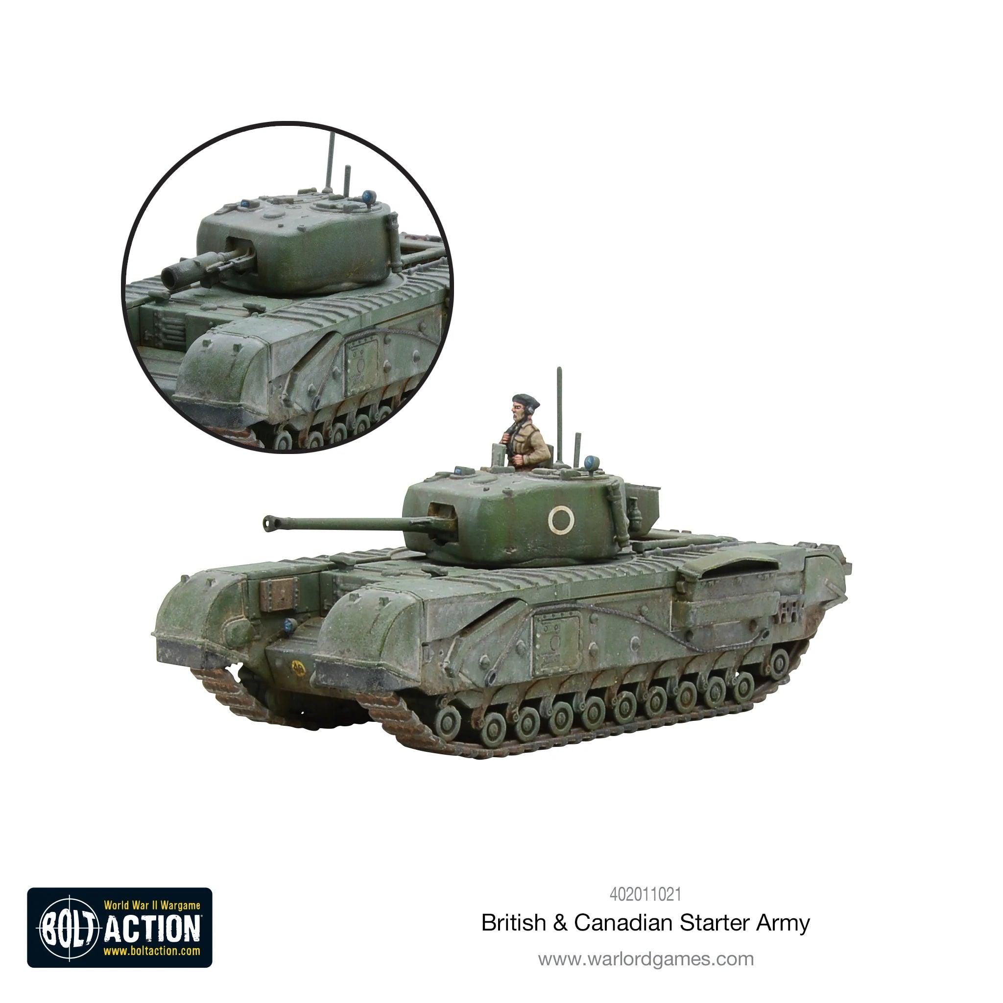 Bolt Action British & Canadian Army (1943-45) Starter Army Warlord Games - Hobby Heaven