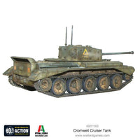 Painted Cromwell Cruiser Tank with 75mm gun for Bolt Action, British, Canadian, or Polish forces
