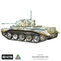 Painted Cromwell Cruiser Tank with 75mm gun for Bolt Action, British, Canadian, or Polish forces
