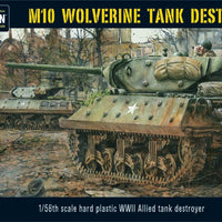 M10 Tank Destroyer/Wolverine plastic kit for Bolt Action WWII