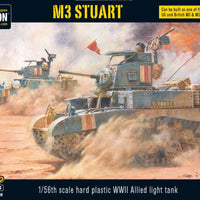 Bolt Action M3 Stuart Light Tank – Warlord Games 28mm WWII vehicle kit