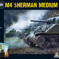 M4 Sherman Medium Tank plastic kit for Bolt Action WWII