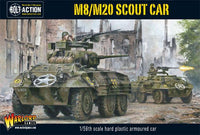 M8/M20 Greyhound Scout Car plastic kit for Bolt Action WWII
