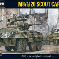 M8/M20 Greyhound Scout Car plastic kit for Bolt Action WWII