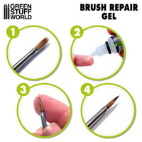 Green Stuff World Brush Repair Gel – 17 ml Paint Brush Restorer for Natural & Synthetic Bristles