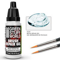 Green Stuff World Brush Repair Gel – 17 ml Paint Brush Restorer for Natural & Synthetic Bristles
