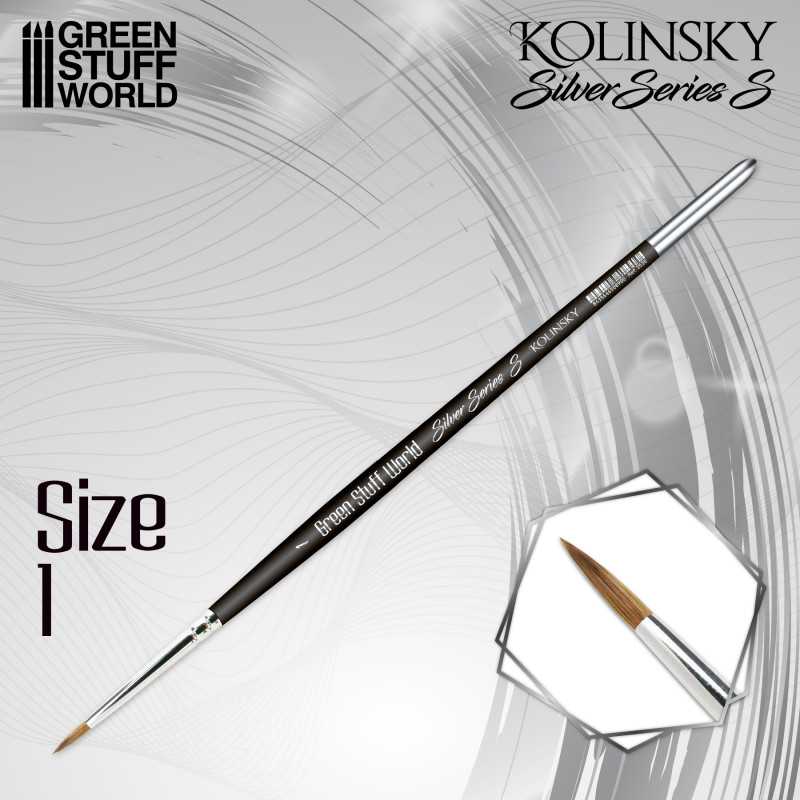 GSW Silver Series S — Kolinsky Sable Round