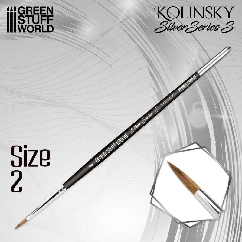 GSW Silver Series S — Kolinsky Sable Round