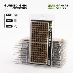 Gamers Grass Burned Tufts 6mm - Small