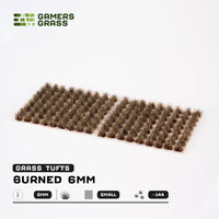 Gamers Grass Burned Tufts 6mm - Small
