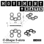 28mm Movement Trays for Tabletop Games | Wargaming | Full Range