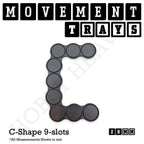 28mm Movement Trays for Tabletop Games | Wargaming | Full Range