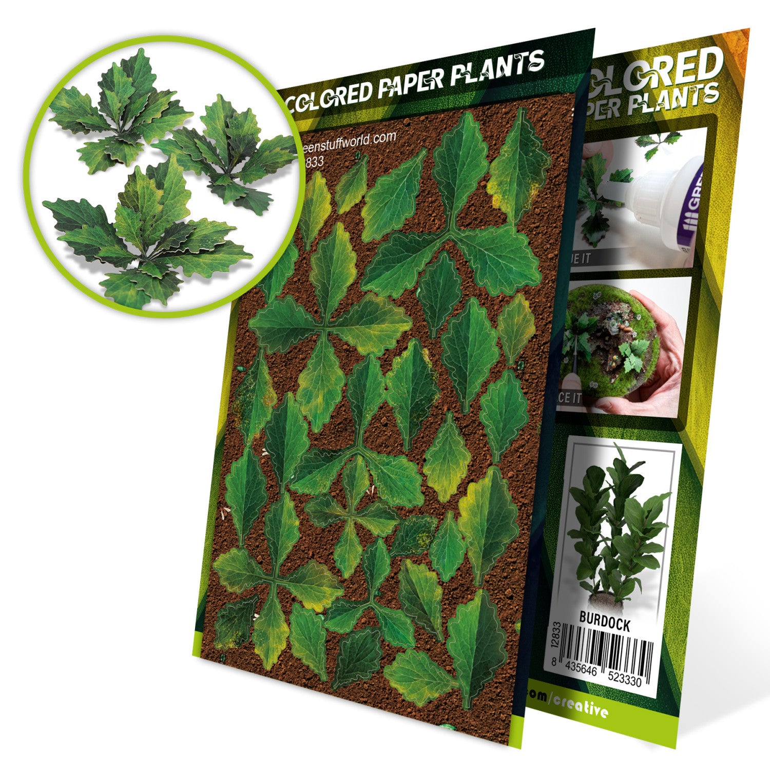 Green Stuff World Paper Plants – Laser-Cut Paper Foliage