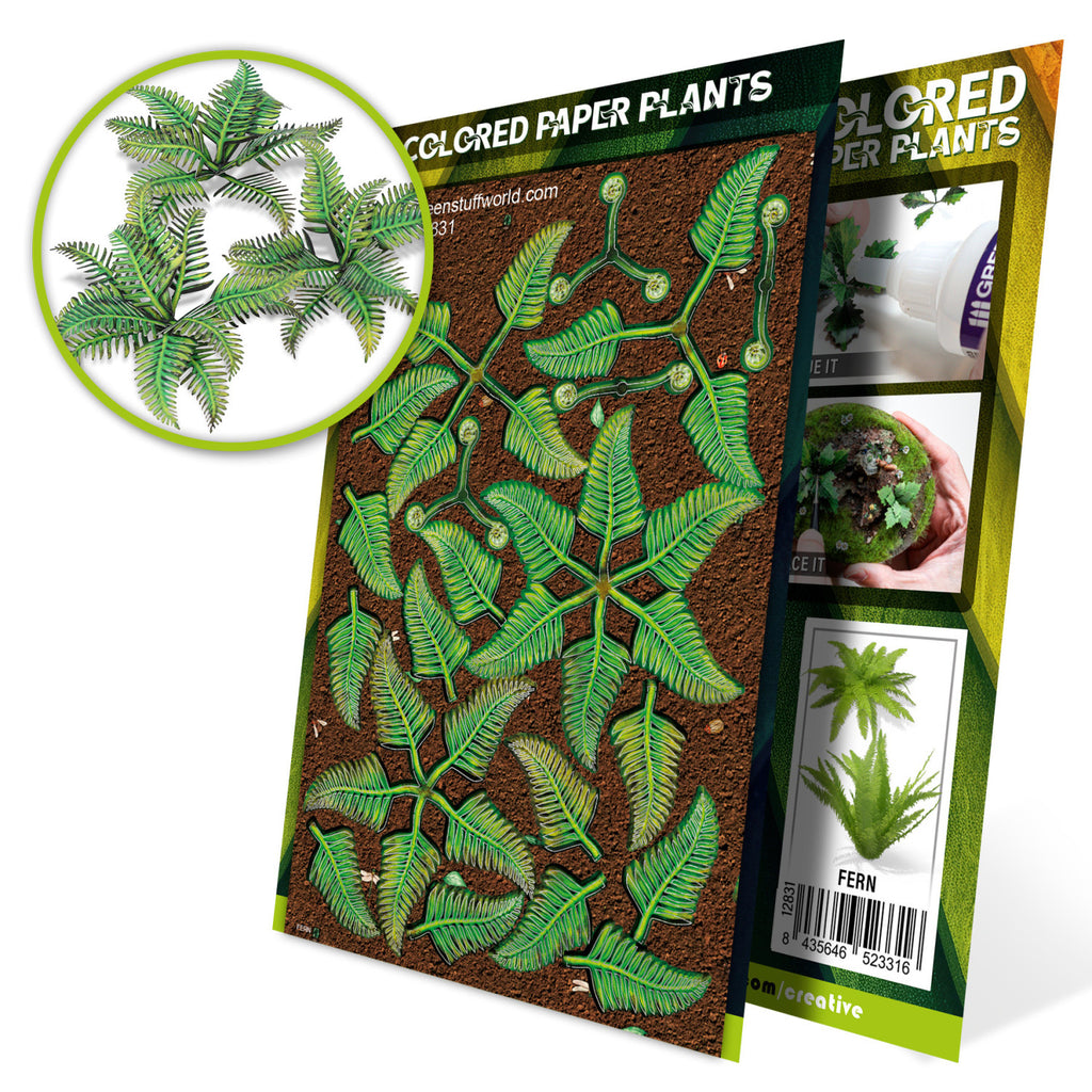 Green Stuff World Paper Plants – Laser-Cut Paper Foliage