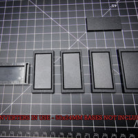 Base converter in use – 50x24mm base fitted into 60x30mm converter – Hobby Heaven OBS