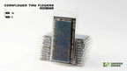 Cornflower Tiny Flowers blister pack, the pack printing 4MM and 370X tufts