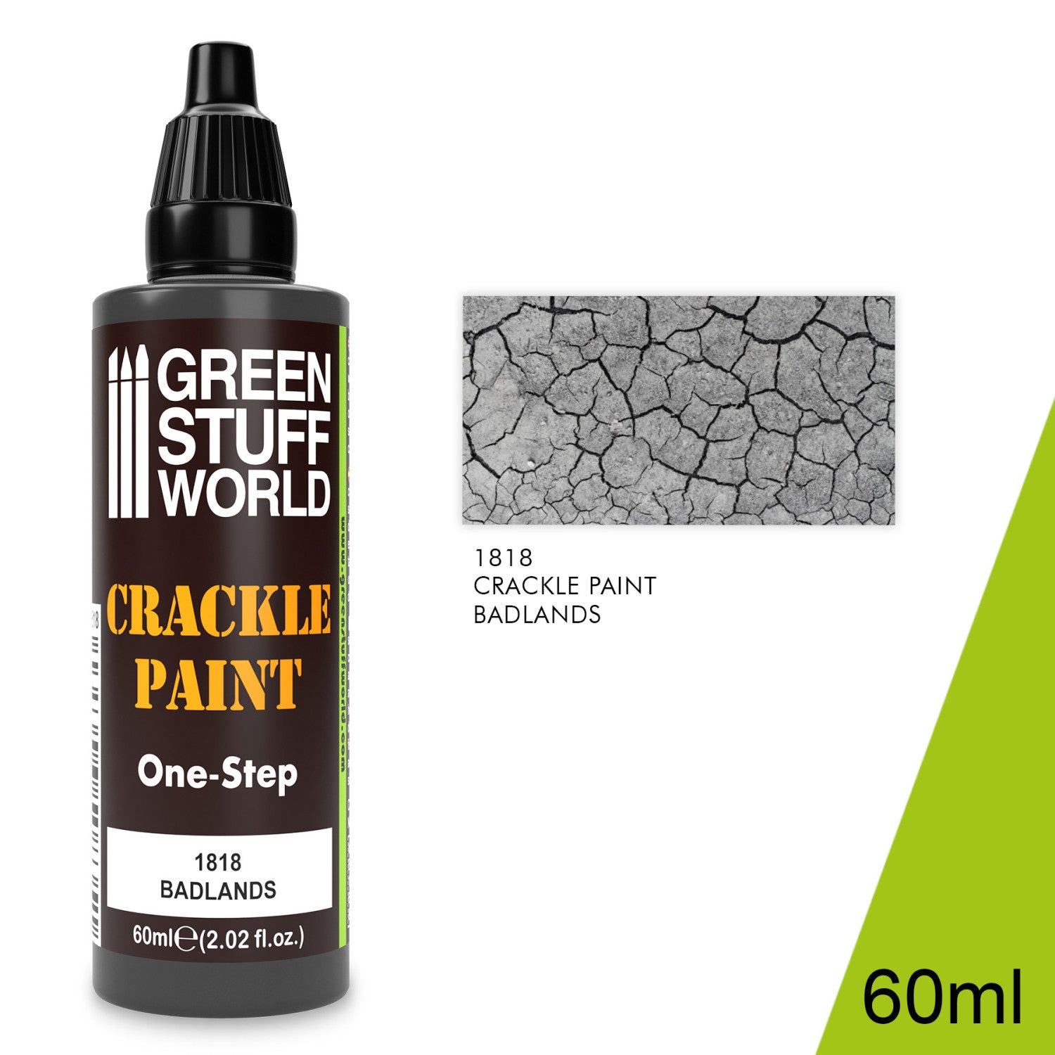 Green Stuff World Crackle Paint 60ml – Cracked Earth Texture Effect