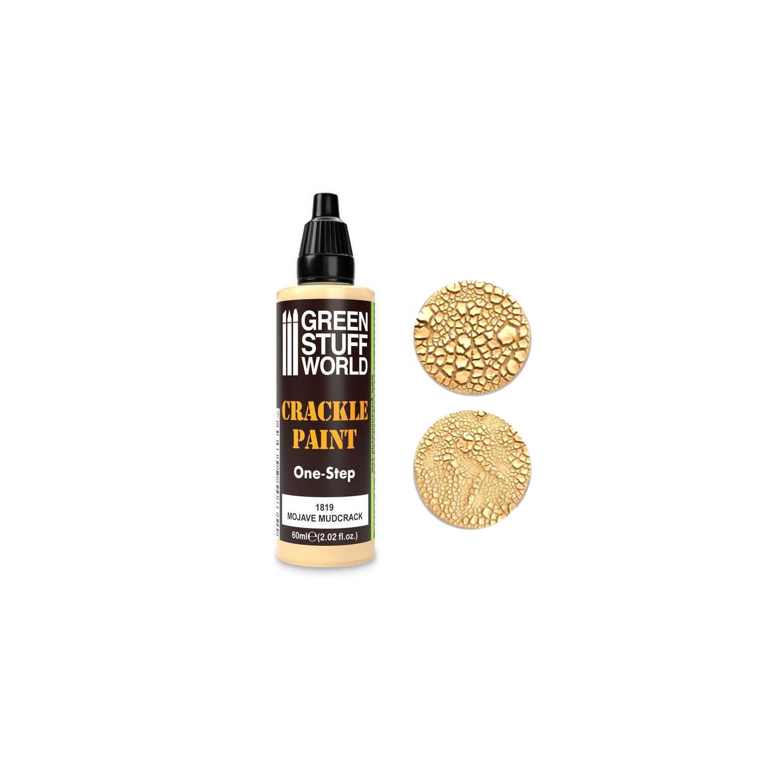 Green Stuff World Crackle Paint 60ml – Cracked Earth Texture Effect