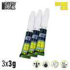 Green Stuff World Cyanoacrylate Glue 3g – Pack of 3