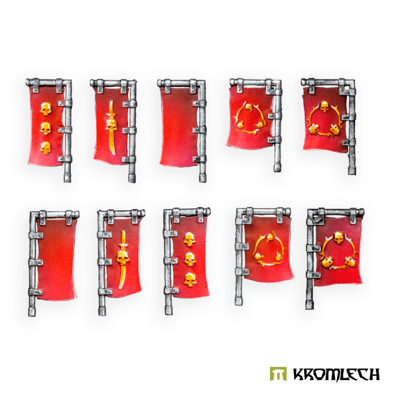 Kromlech Cyber Samurai Banners (10) KRCB356 - Hobby Heaven